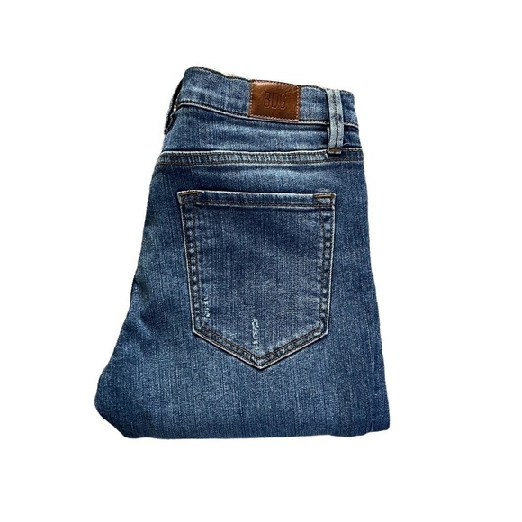 URBAN Outfitters BDG Skinny Jeans Distressed Raw Hem Size 27 - Picture 8 of 11